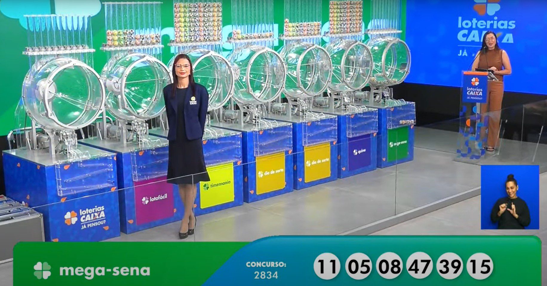 Mega-Sena, concurso 2.834: resultado