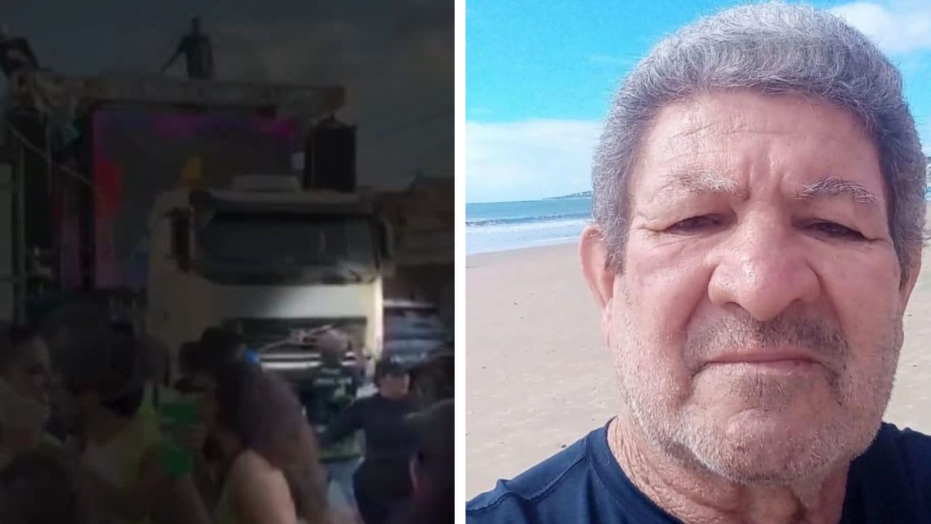Novo vídeo mostra que homem que morreu em bloco de carnaval também controlava o trânsito antes de levar choque