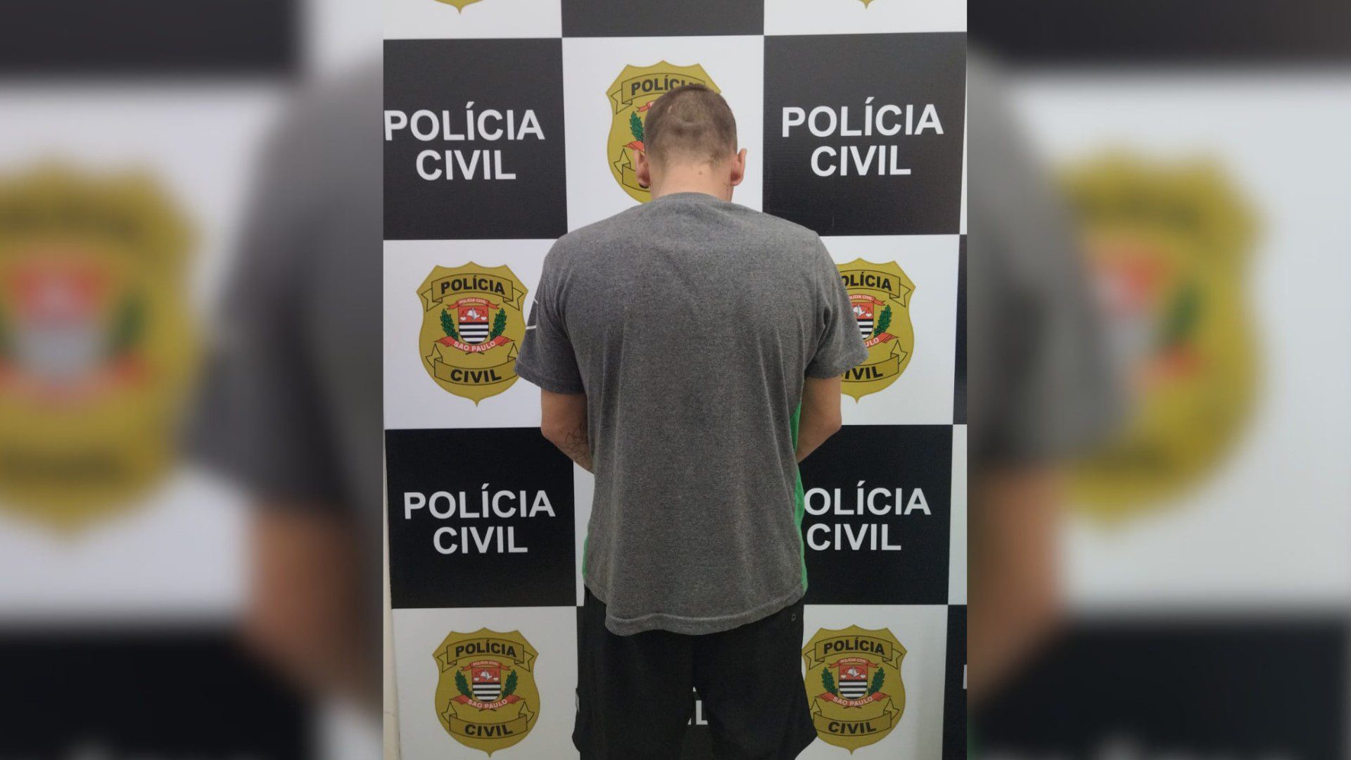 VÍDEO: homem é preso acusado de torturar e ameaçar a própria mãe e pedir a criança que filme o crime