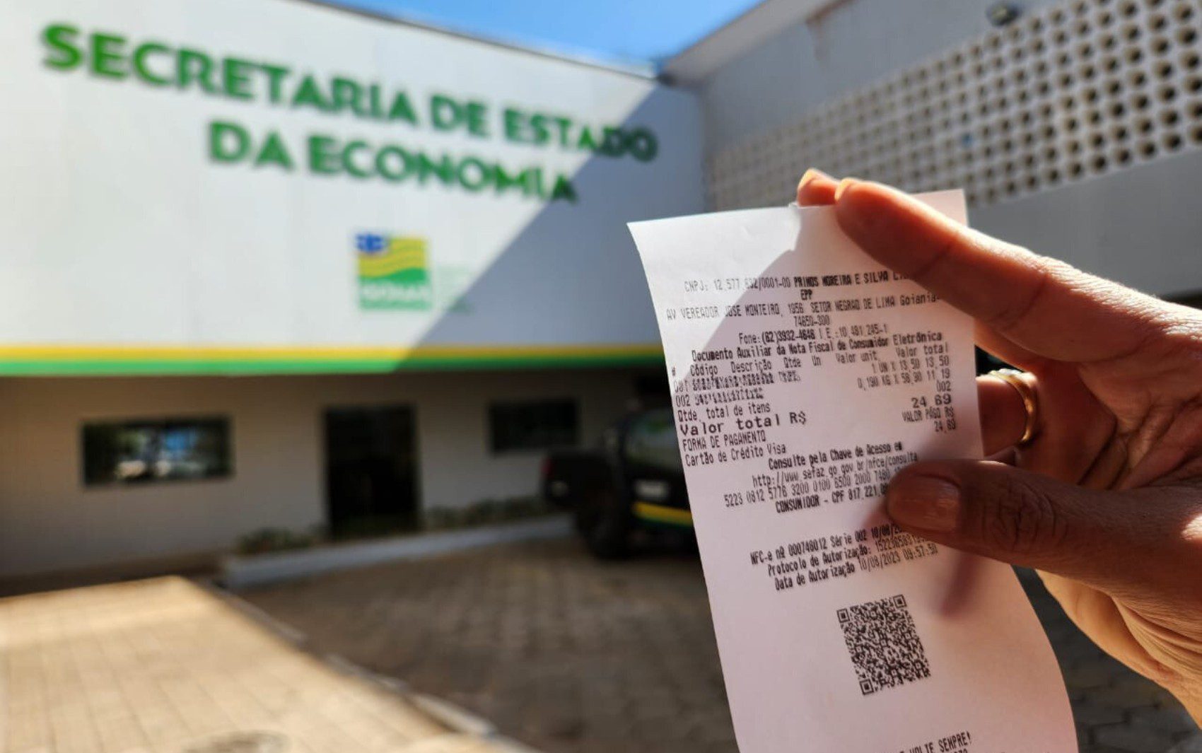 Nota Fiscal Goiana: morador de Catalão ganha R$ 50 mil; veja outros sorteados