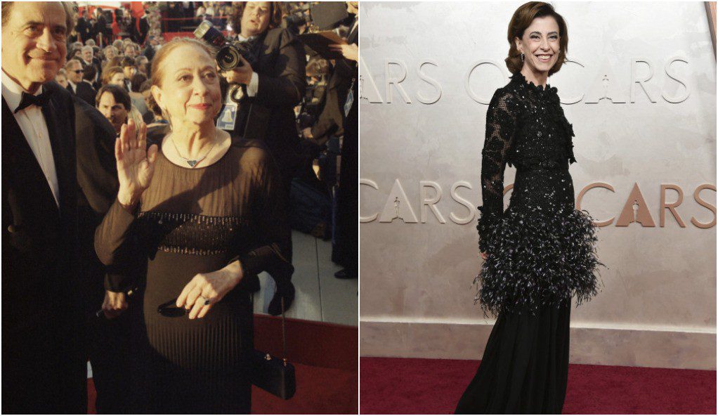 Assim como Fernanda Torres, Fernanda Montenegro foi ao Oscar com vestido preto; veja