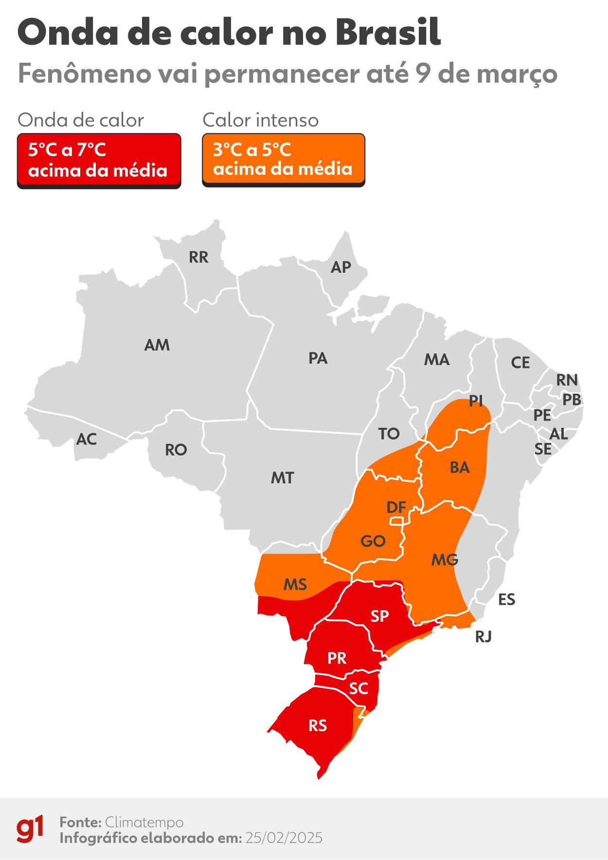 Frente fria avança pelo Brasil no fim de semana deixando cidades em alerta para risco de temporais; veja previsão