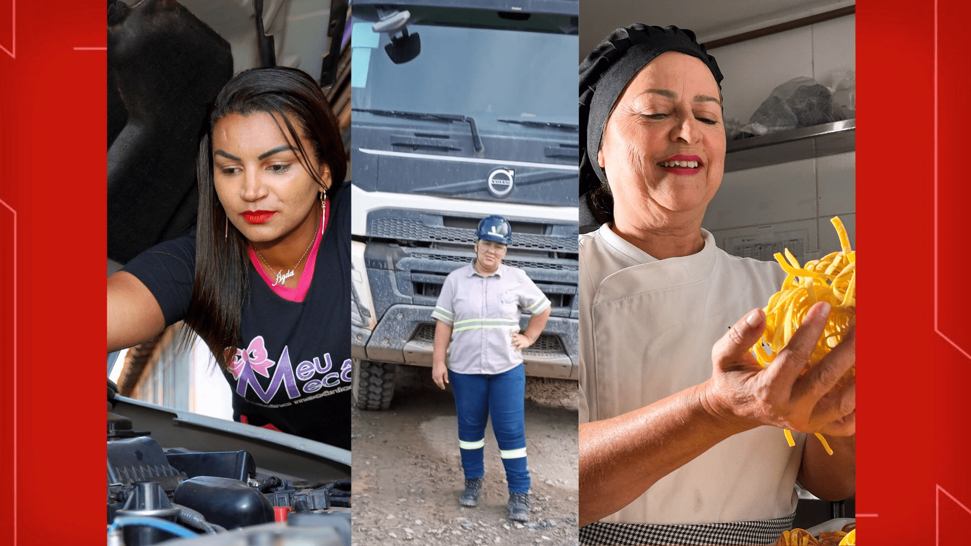 Caminhoneira, mecânica e chefe de cozinha: mulheres que assumem profissões desafiadoras no DF