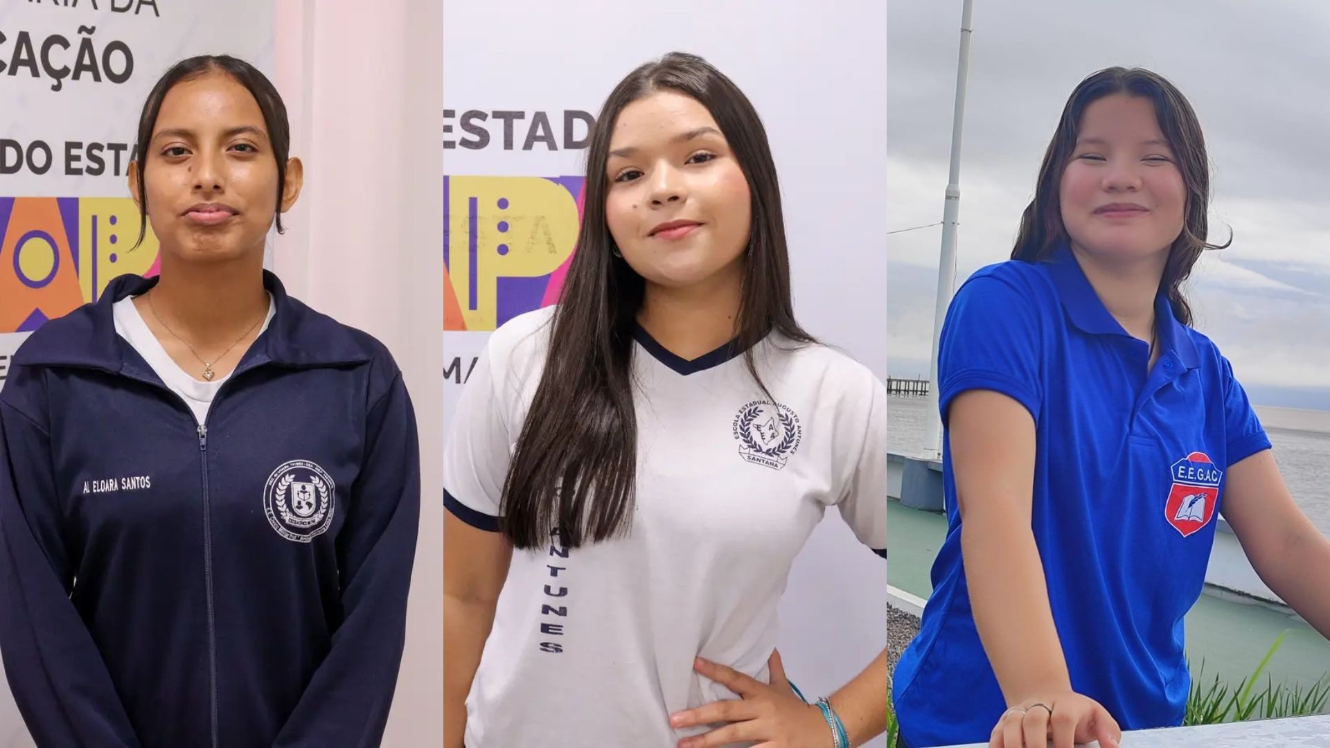 Conheça as estudantes que vão representar o Amapá no Parlamento Juvenil do Mercosul