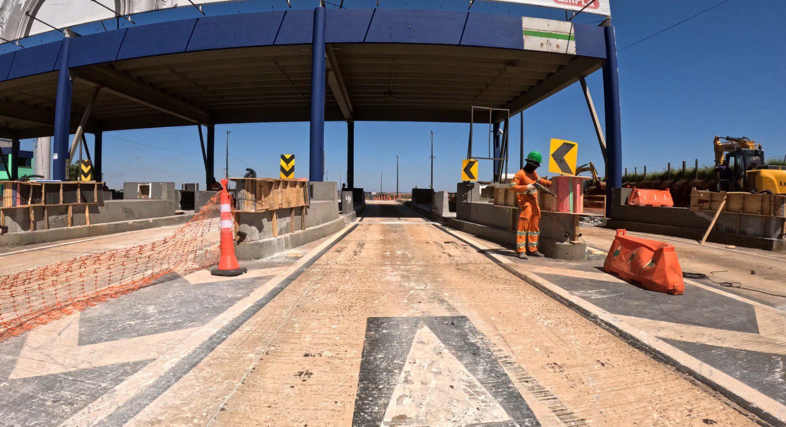 Obras nos pedágios de Prudentópolis e Candói causam desvio na BR-277; veja como fica o trânsito