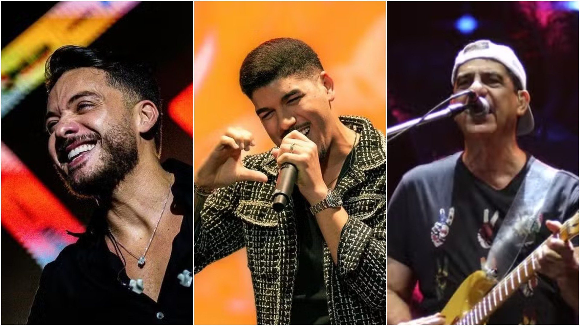 Safadão, Zé Vaqueiro e Durval Lelys encerram o carnaval no circuito Vem Pro Mar nesta terça; g1 MA transmite os shows