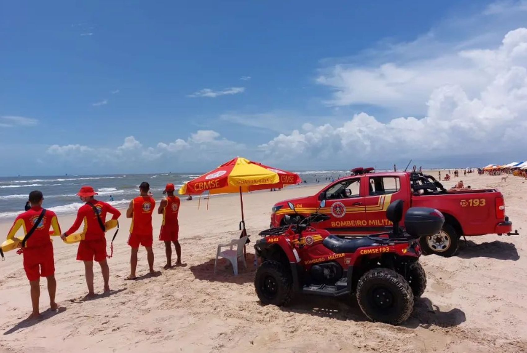 Carnaval 2025: Bombeiros reforçam alerta para evitar afogamentos em SE