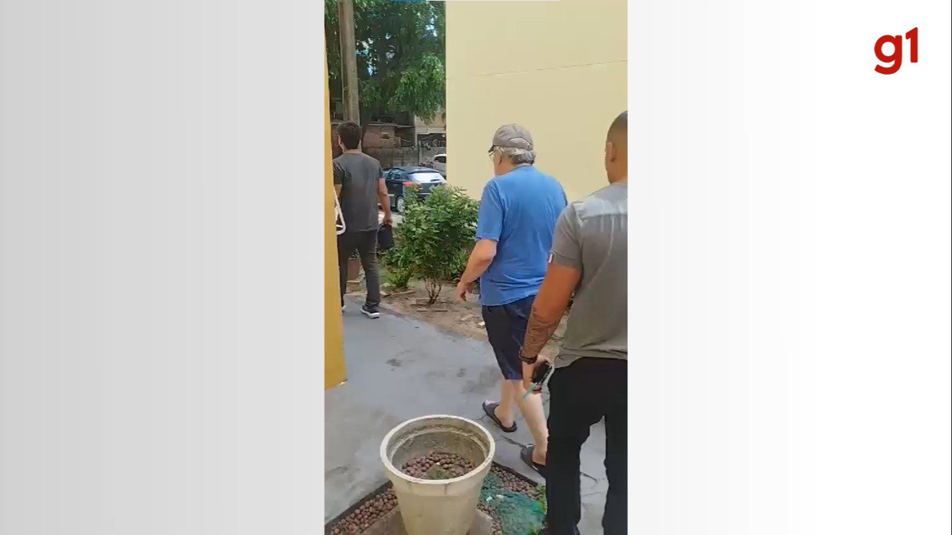 Vídeo mostra momento da prisão do pediatra Fernando Cunha Lima