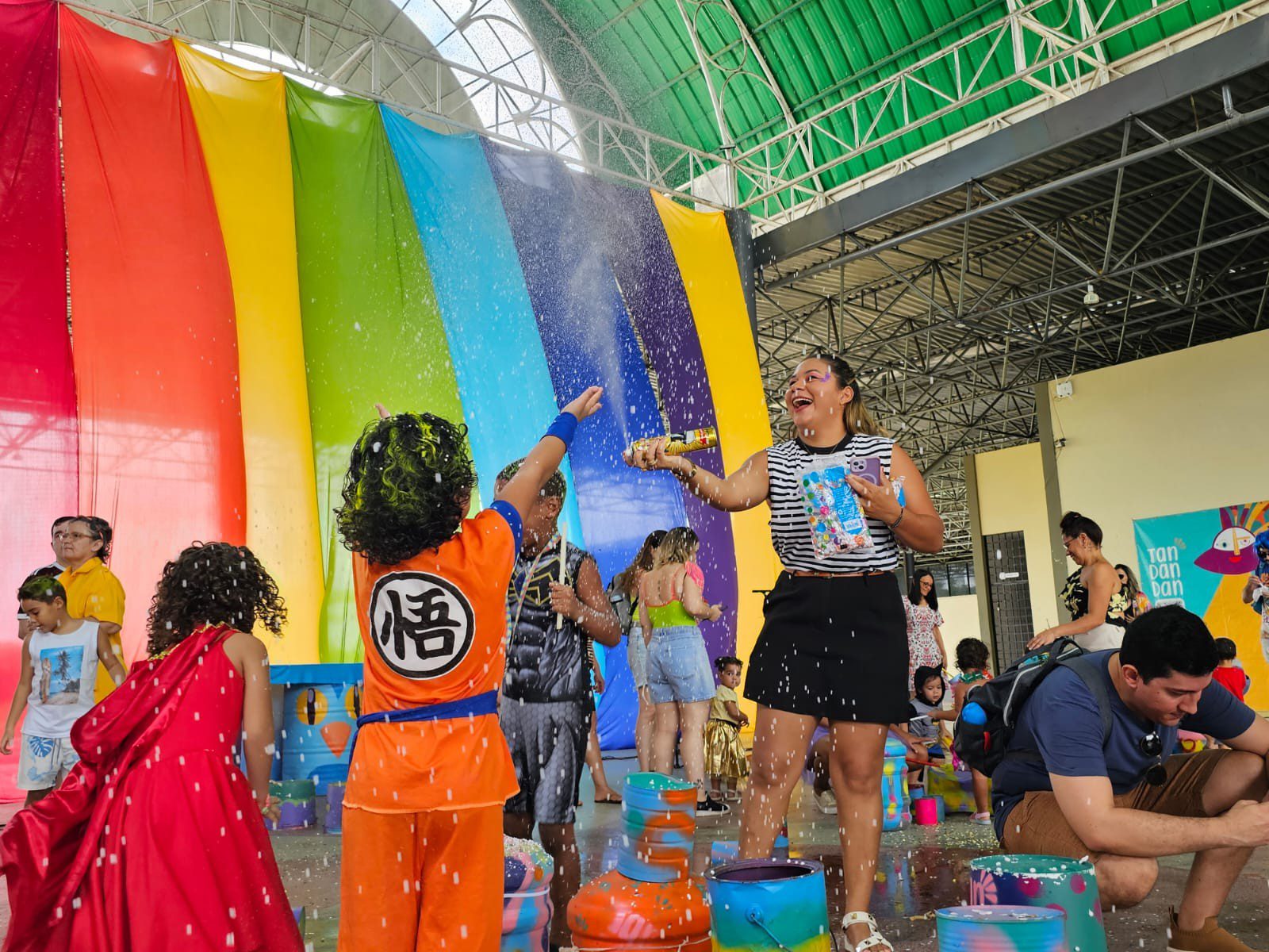 Carnaval 2025 em Teresina: Bloco Tan Dan Dan anima crianças e abre as festividades neste sábado (1º); veja fotos