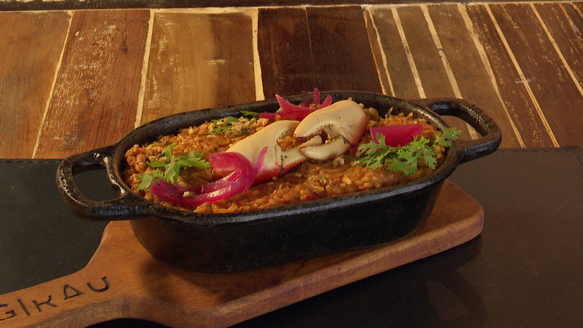 Aprenda como fazer receita de arroz de caranguejo no Chef JPB