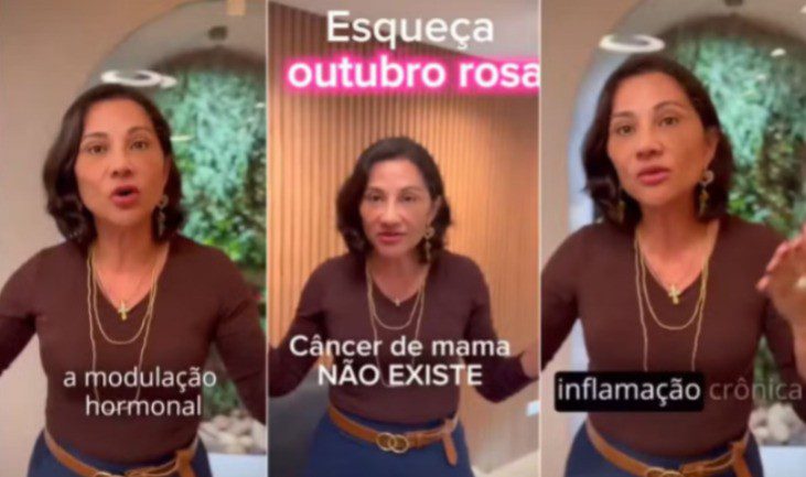 Médica que postou fake news sobre câncer de mama não pode exercer a medicina durante 6 meses; entenda