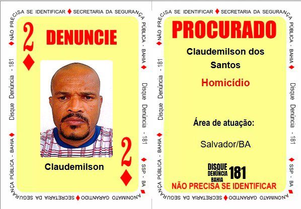Foragido da Justiça e integrante do Baralho do Crime da SSP-BA é preso em Salvador