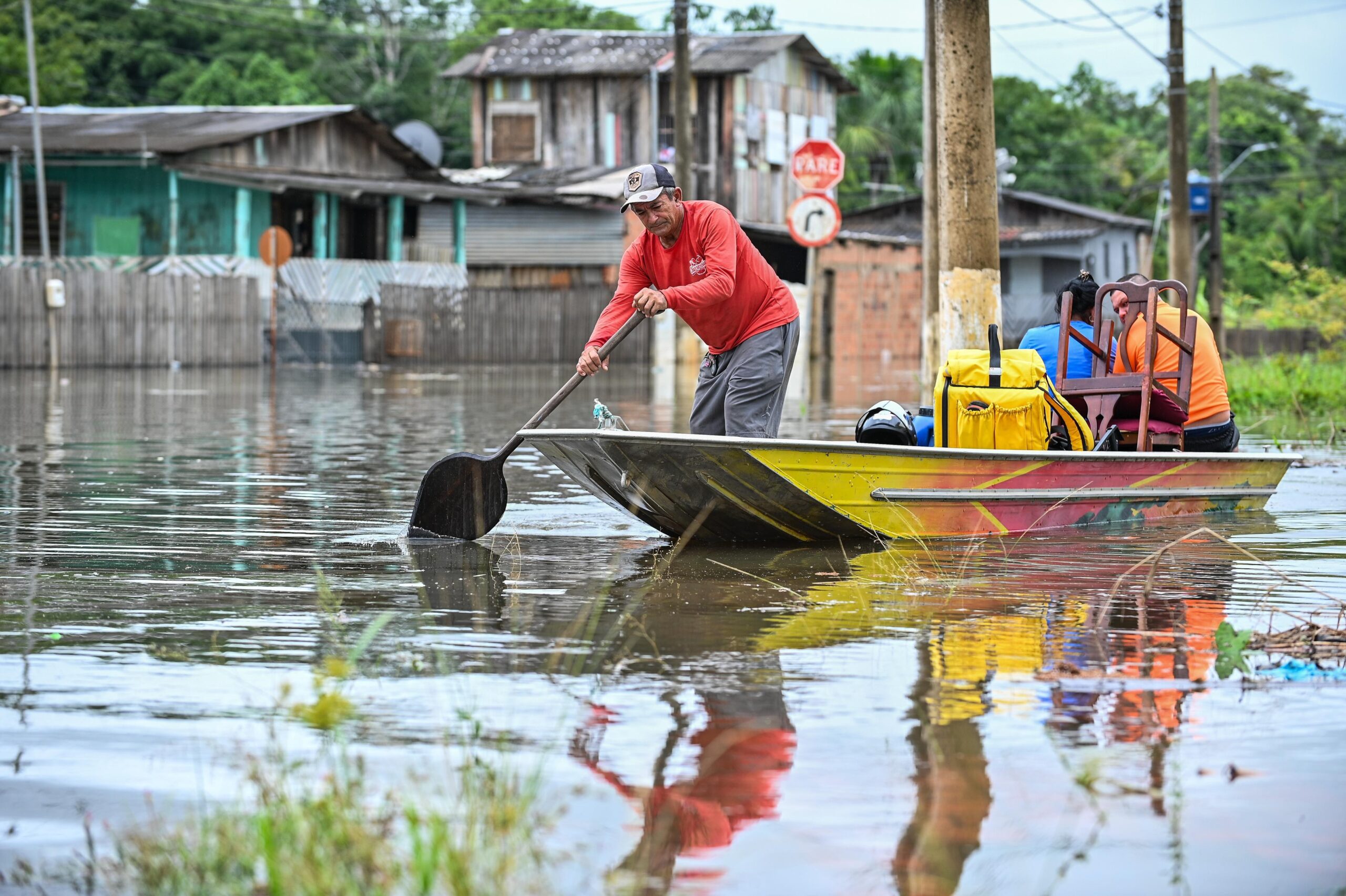 Enchente em Rio Branco: Rio Acre sobe quase 60 centímetros em 24 horas e atinge mais de 40 bairros