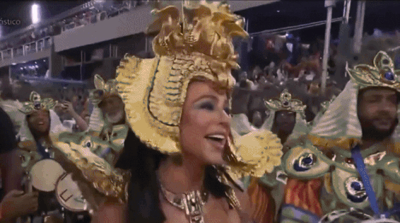 Paolla Oliveira se despede como rainha da Grande Rio após brilhar como onça, Cleópatra, pombagira e mais; relembre os 7 carnavais