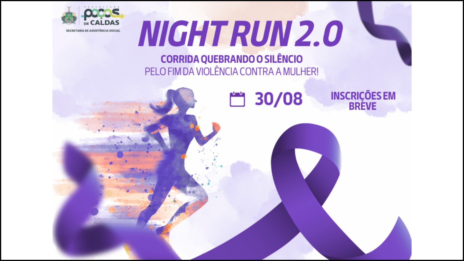 Vem aí a 2ª Corrida Night “Quebrando o Silêncio”