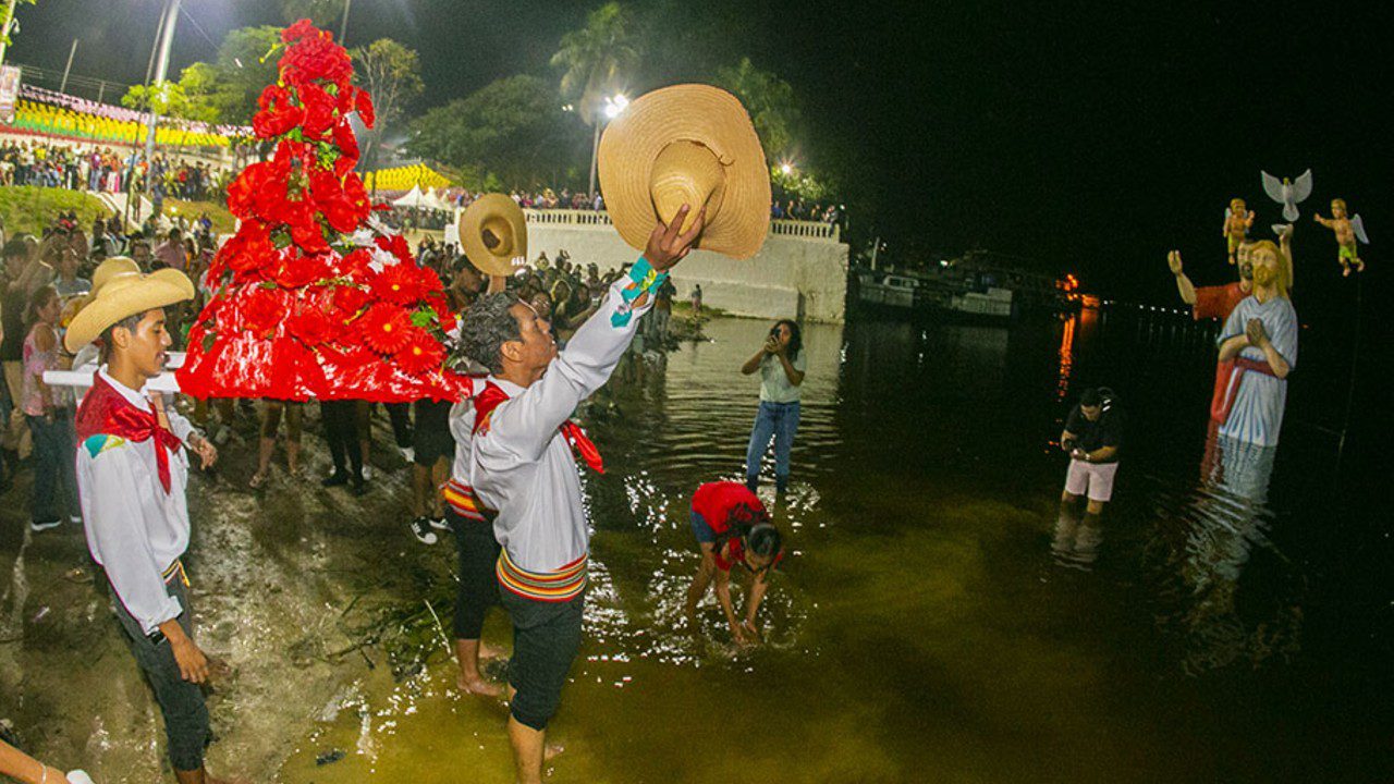 Fé e união marcam preparação para o tradicional banho de São João no Pantanal
