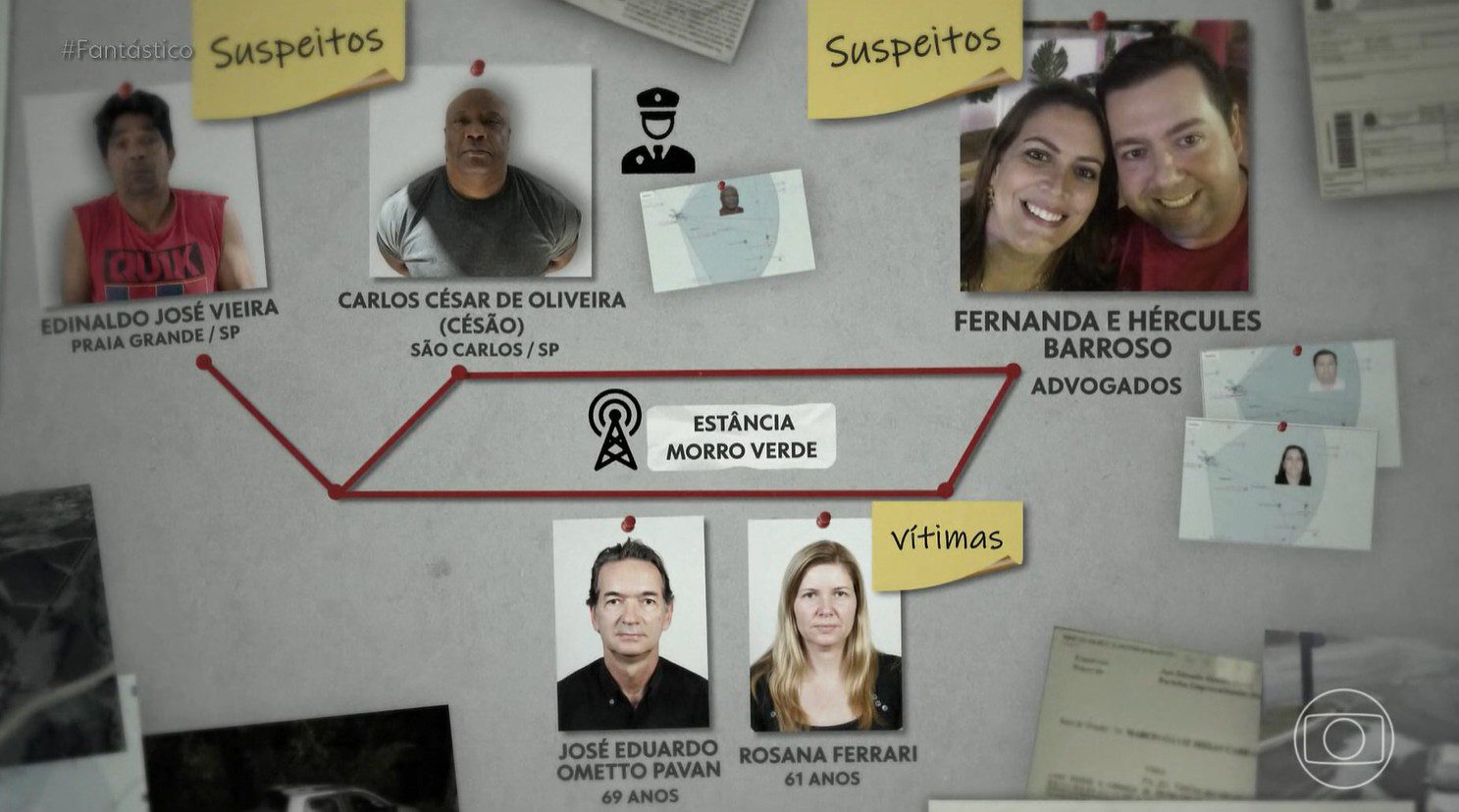 Crime em São Pedro: casal é assassinado e ex-advogados viram principais suspeitos; entenda