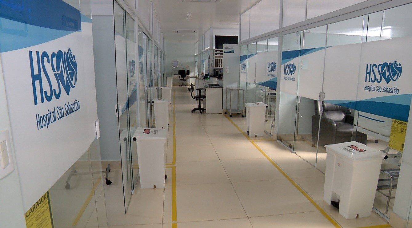 Hospital de Três Corações reduz horário de visitas e impõe uso de máscara para evitar SRAG