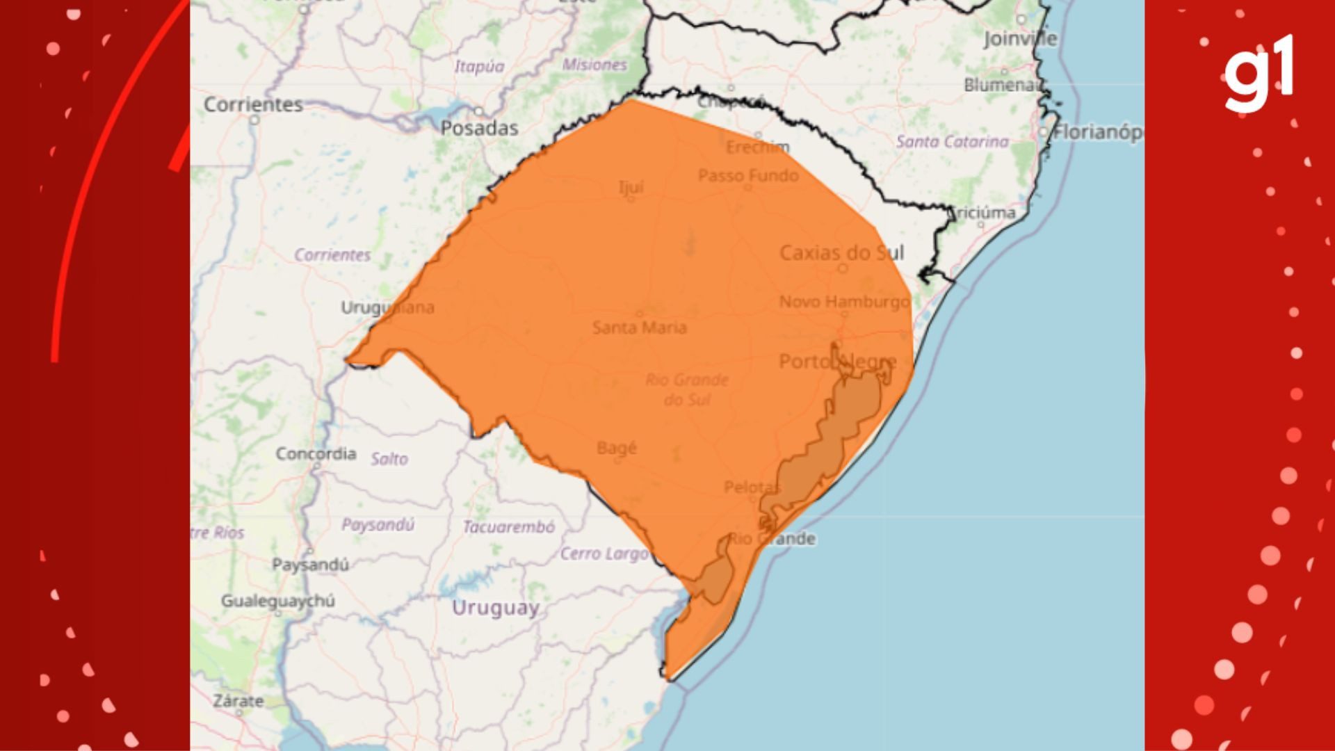 Porto Alegre pode ter quase o dobro de chuva prevista para o mês em 5 dias, diz Climatempo; veja previsão do tempo