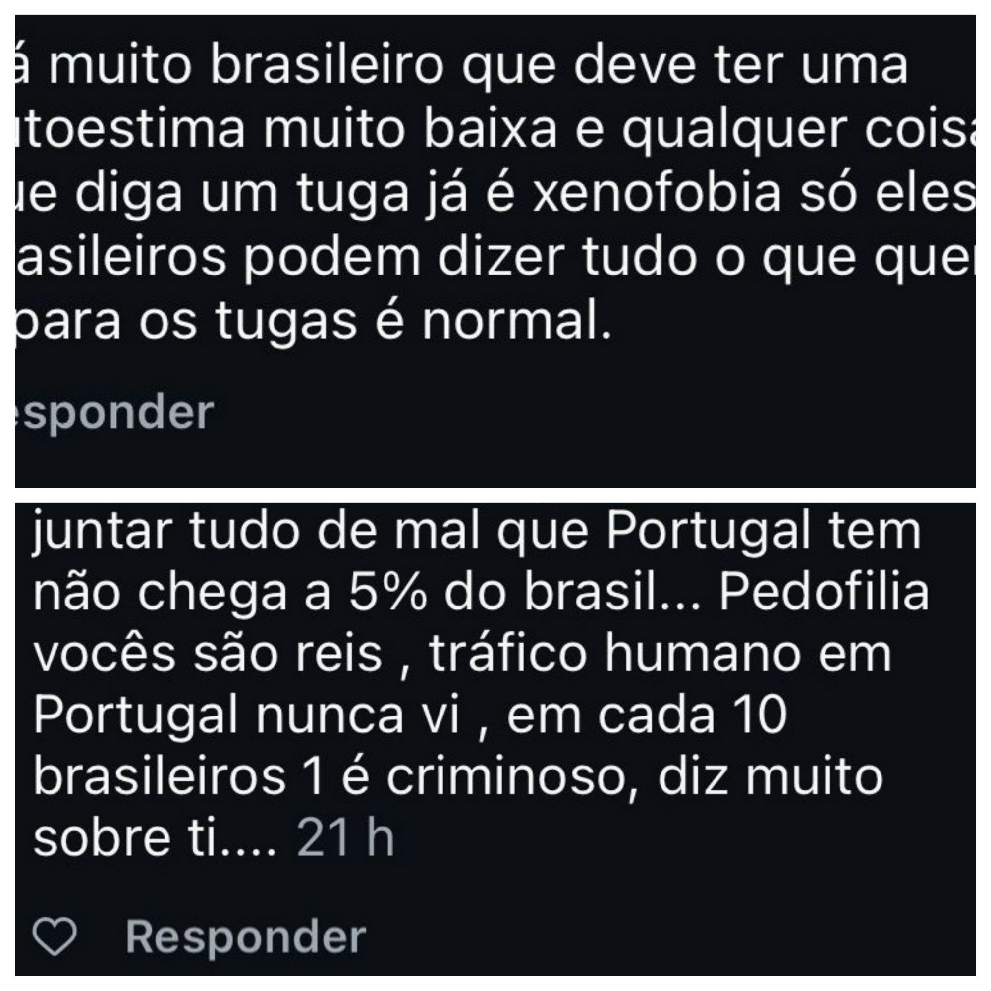 Brasileira que relatou caso de xenofobia em Portugal vira alvo de ofensas nas redes sociais