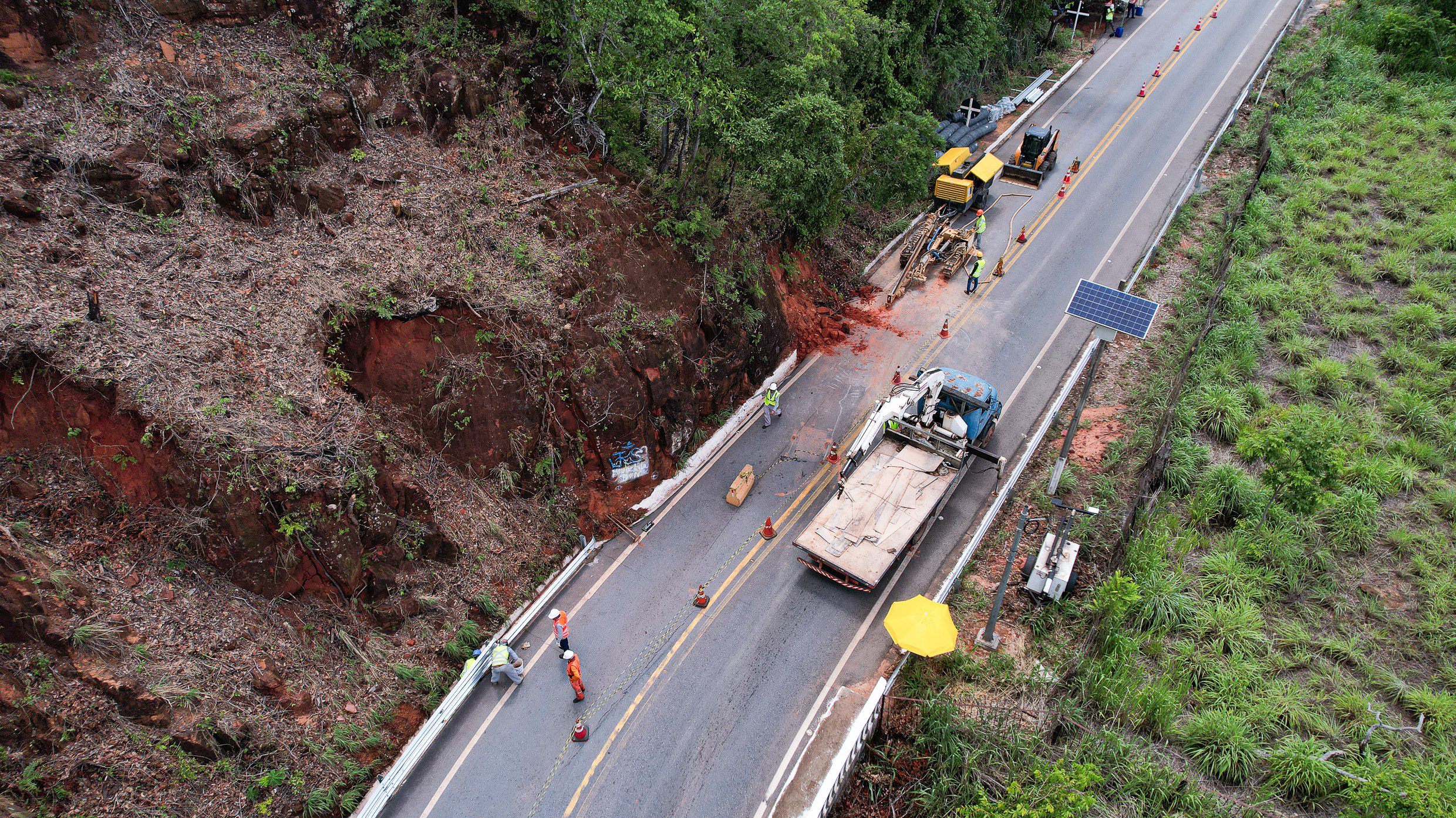 Projeto de obra no Portão do Inferno em MT para conter desmoronamentos passa por revisão após riscos