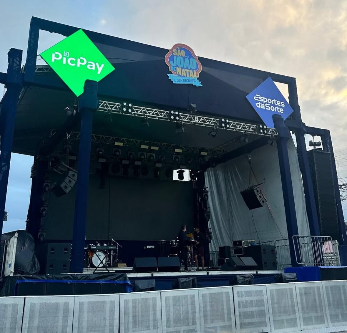 São João de Natal: chuva provoca cancelamento de shows da sexta-feira (20)