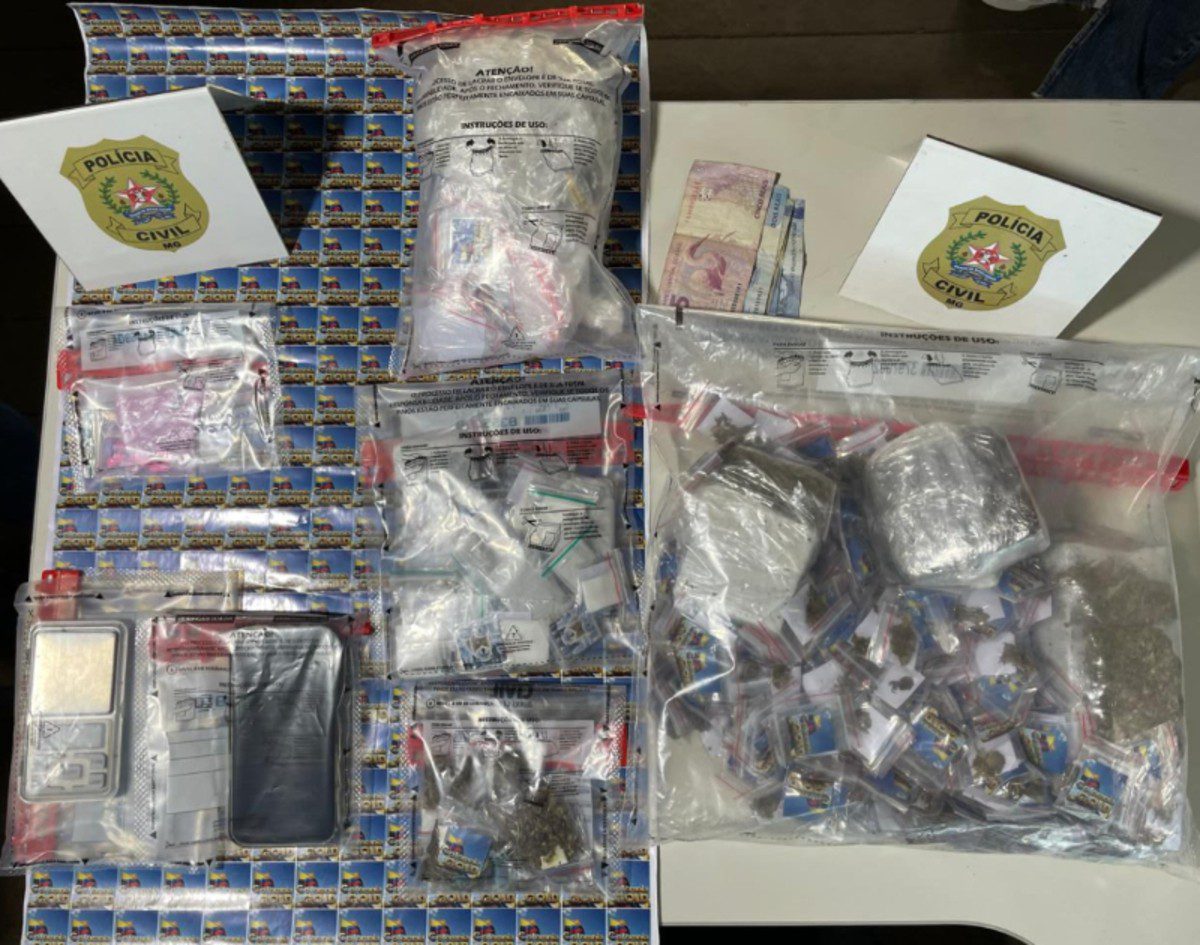 Polícia apreende maconha, haxixe e ecstasy durante operação em Guanhães