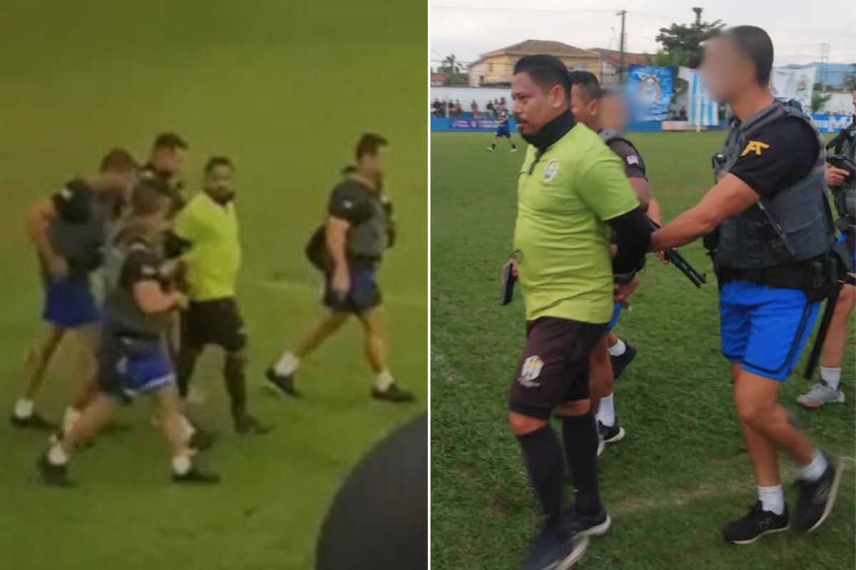 Polícia usou sistema para prender árbitro em partida de futebol: ‘Estava nos radares’, diz delegado