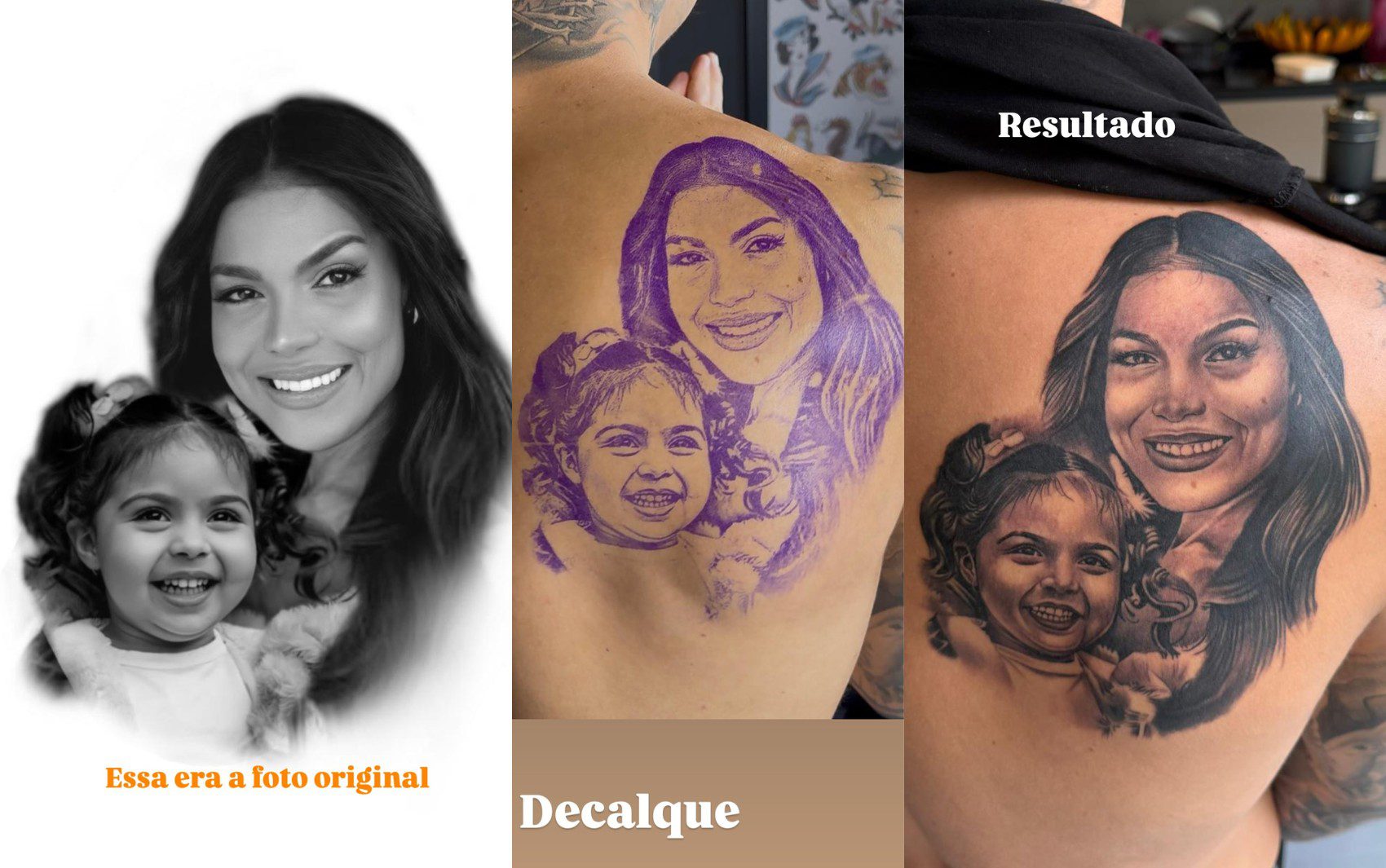 Biel surpreende Tays Reis com tatuagem do rosto dela e da filha, e cantora reage: ‘Não ficou parecida’