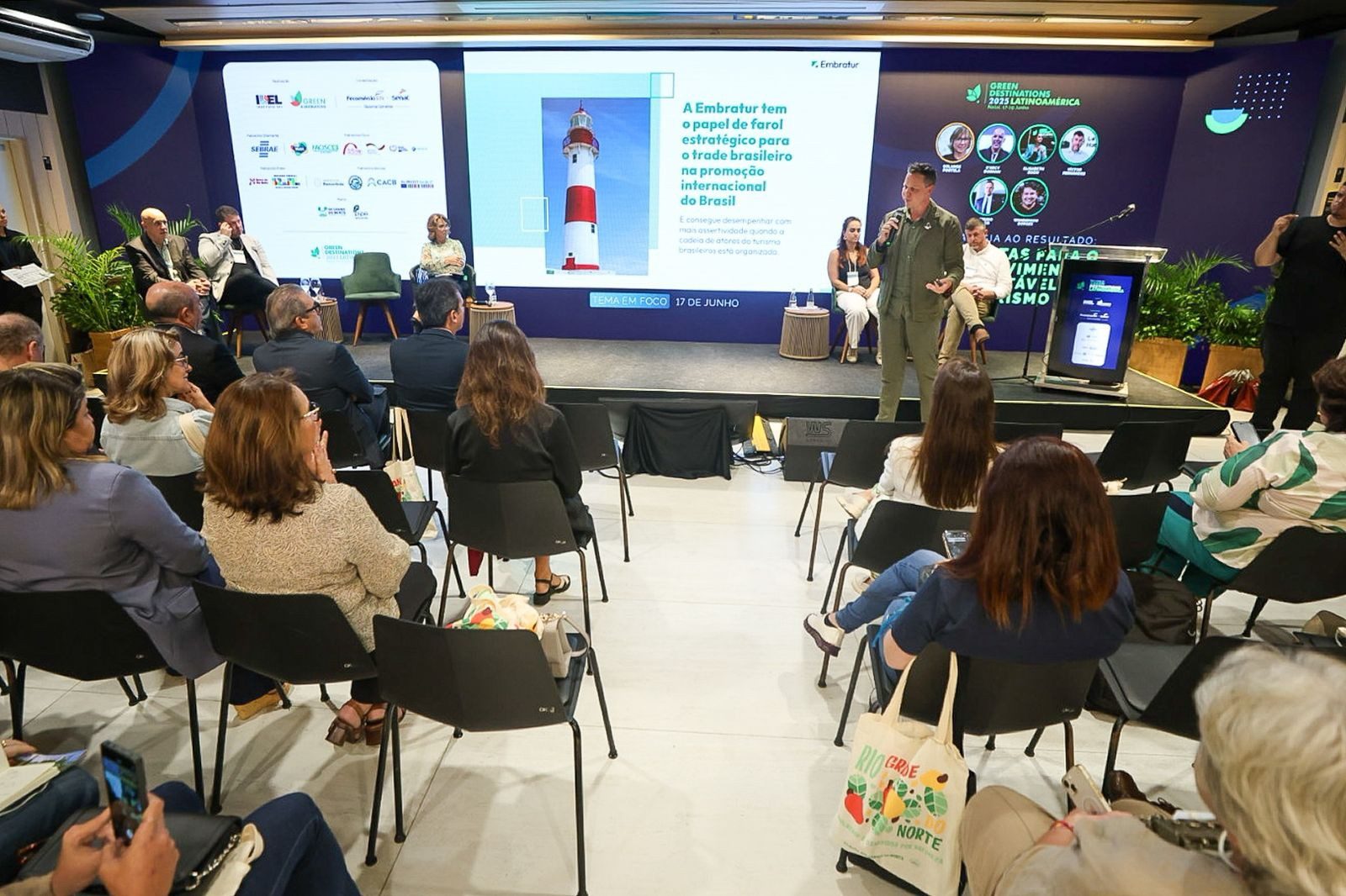 No RN, comitiva do Amapá participa de conferência global sobre turismo sustentável