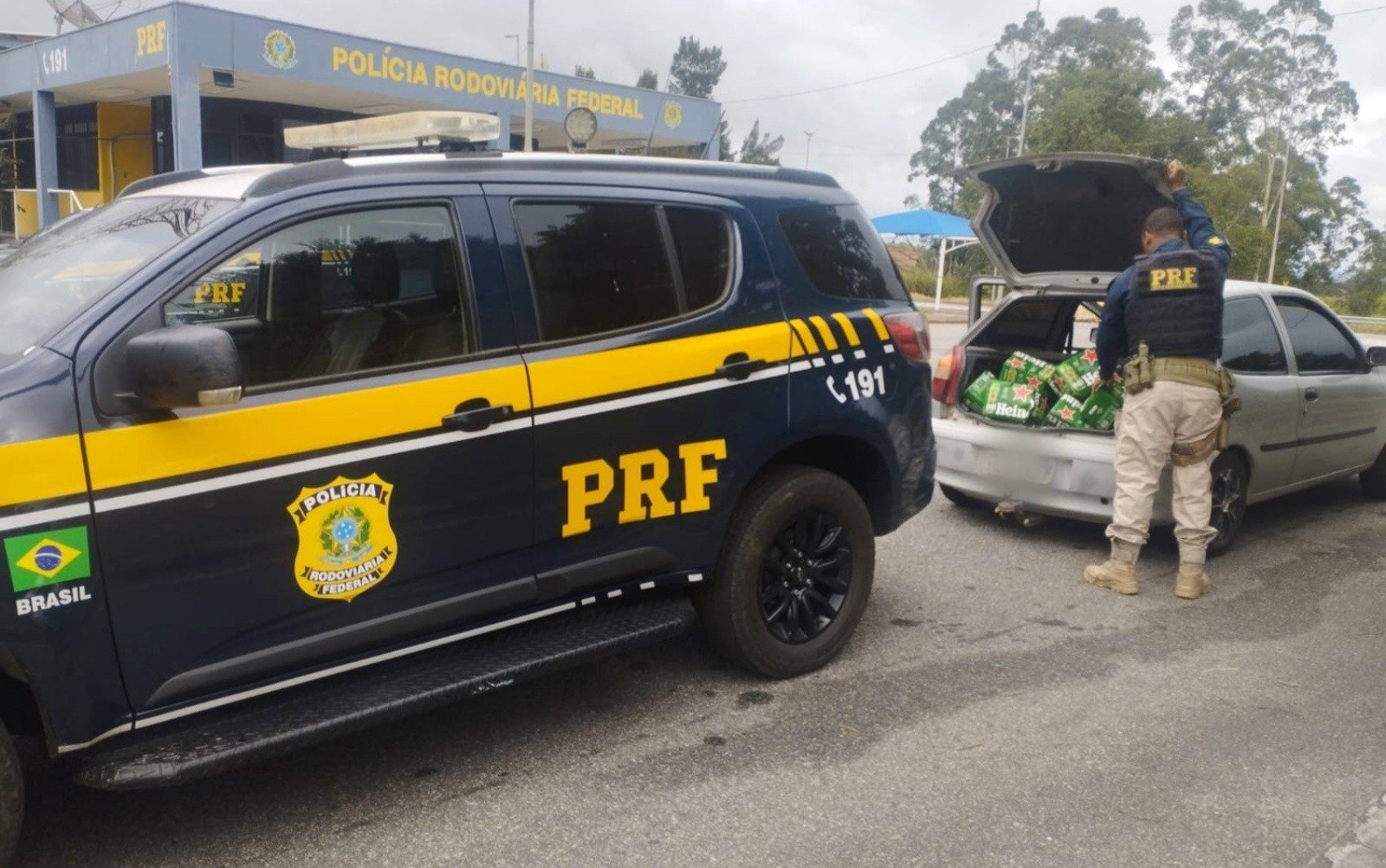 Três homens são presos após saque de carga de cerveja na Fernão Dias, em Ribeirão Vermelho