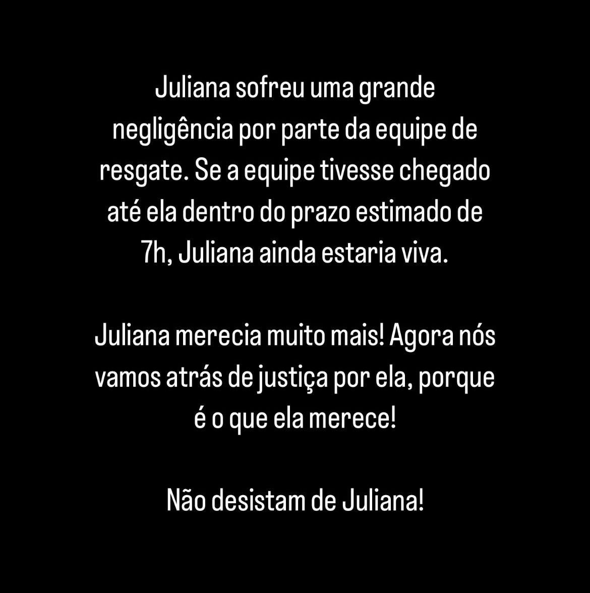 ‘Juliana sofreu uma grande negligência por parte da equipe de resgate’, diz família de turista morta na Indonésia